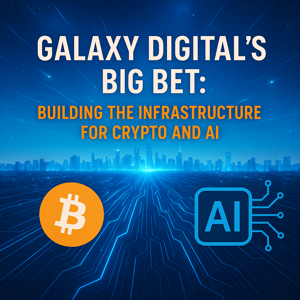 Galaxy Digital’s Big Bet: Building the Infrastructure for Crypto and AI