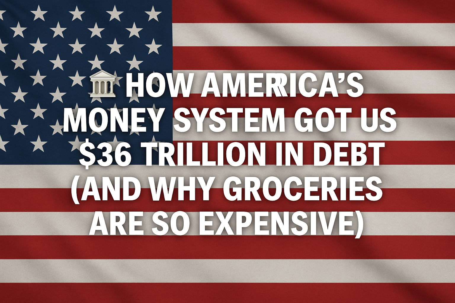 How America got to 36 Trillion in debt