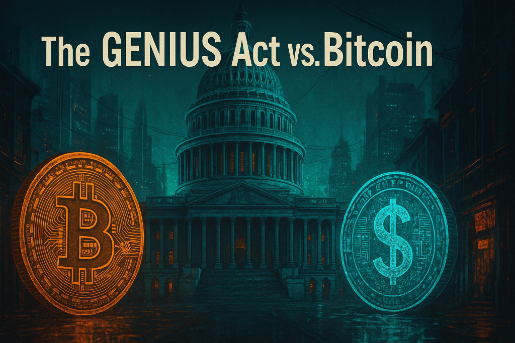 Genius Act vs. Bitcion