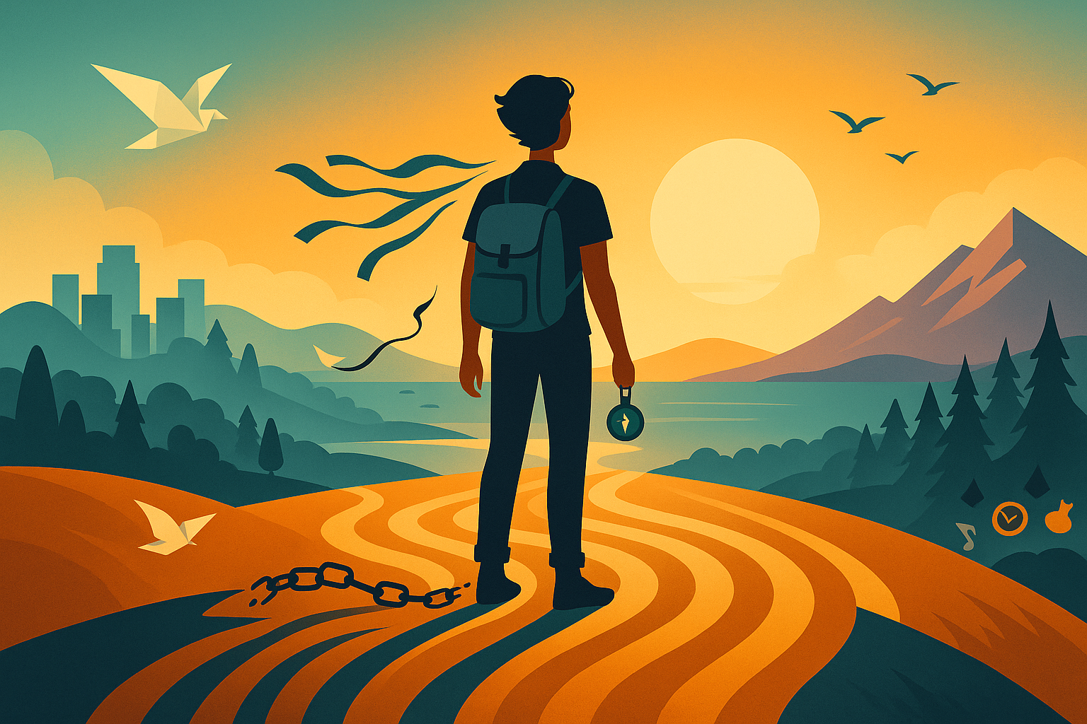 Living The Free Market Lifestyle Blog Post Cover